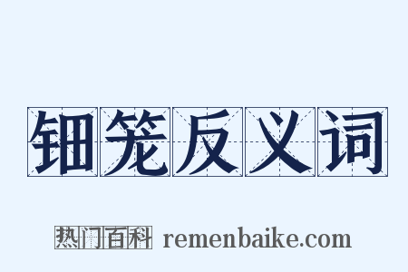 钿笼反义词是什么意思的图片